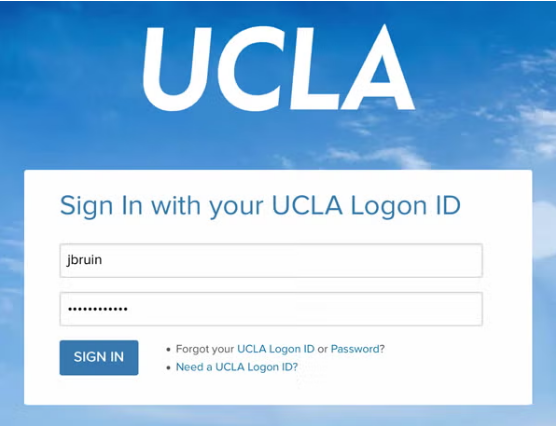 login to ucla